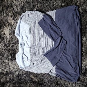Karen Scott 3x blue sweater